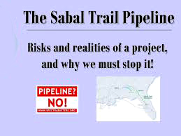 stop the pipe In: Sabal Trail/F.E.R.C. Open House Jasper, FL Oct. 21 2014 | Our Santa Fe River, Inc. (OSFR) | Protecting the Santa Fe River